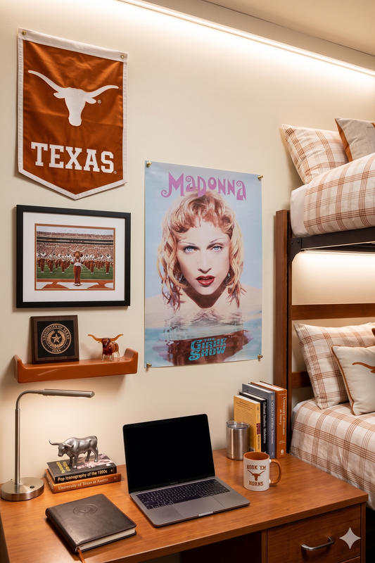 Vintage Style Madonna Poster | The Girlie Show 1993 | 90s Pop Icon Wall Art | Retro Music Print for Dorm or Home Decor