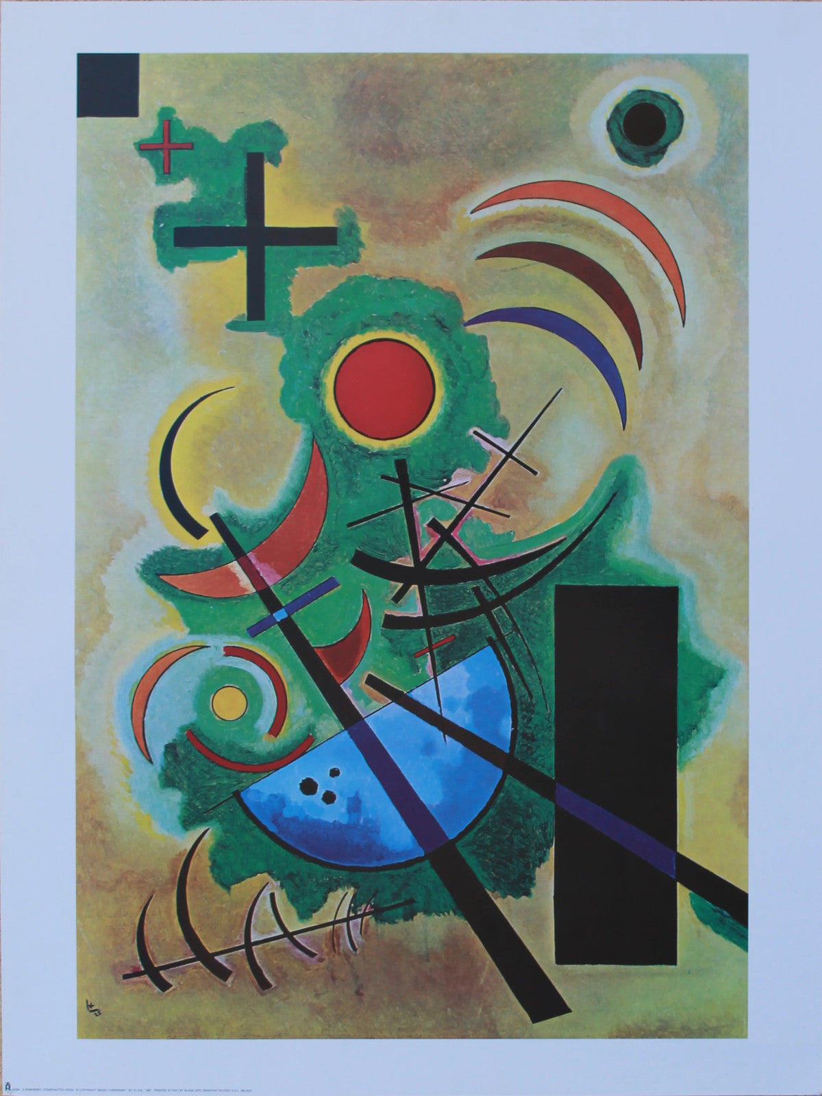 Vassily Krandinksy - Green Splinter
