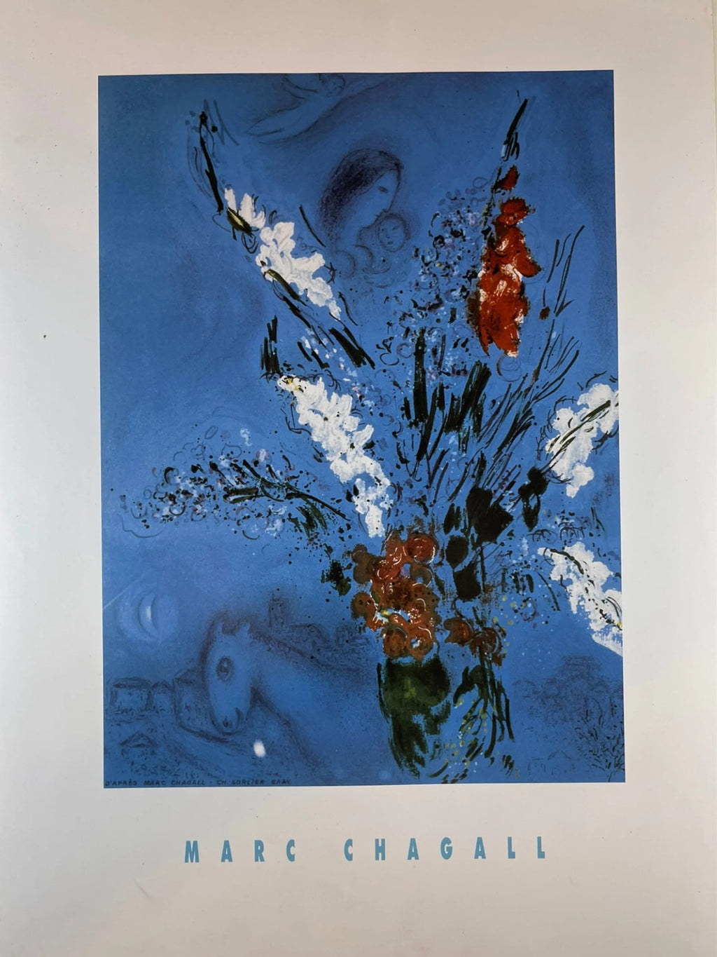Marc Chagall - The Blue Bouquet