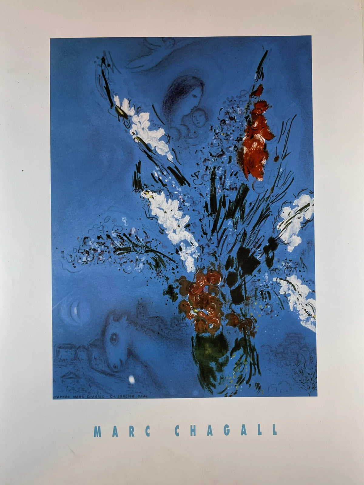 Marc Chagall - The Blue Bouquet