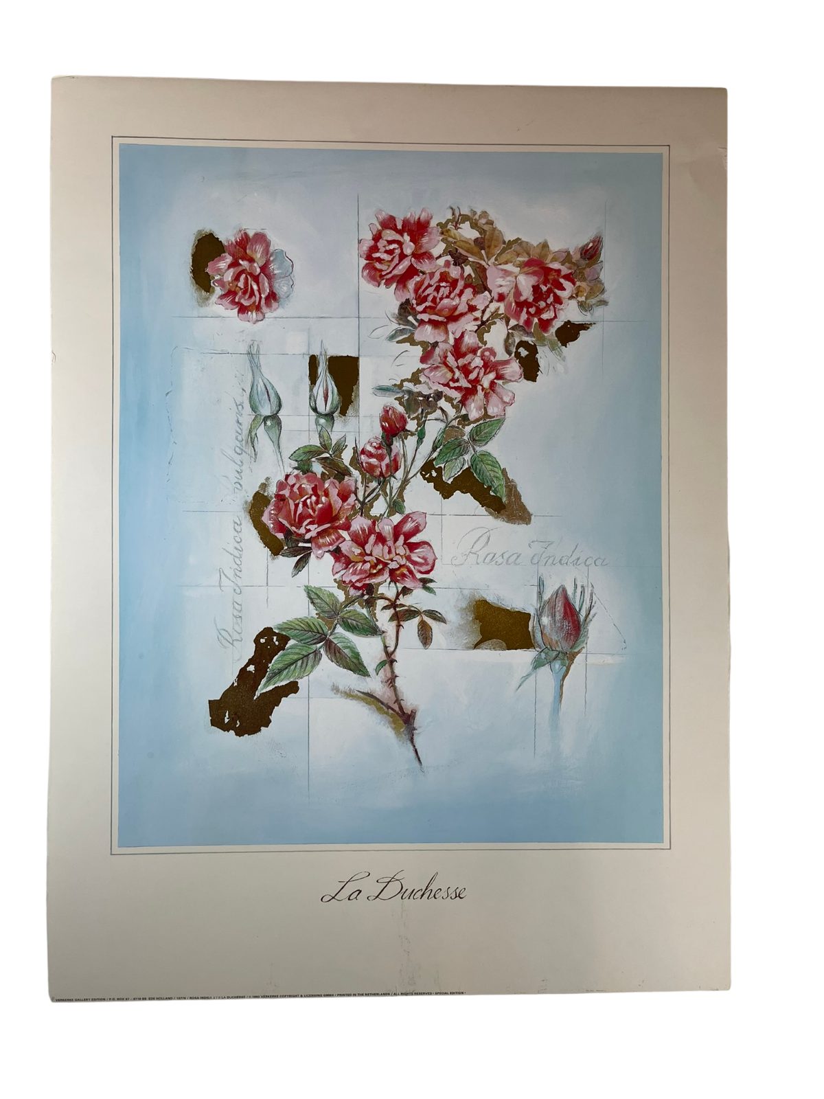 La Duchesse Print Flower Vase