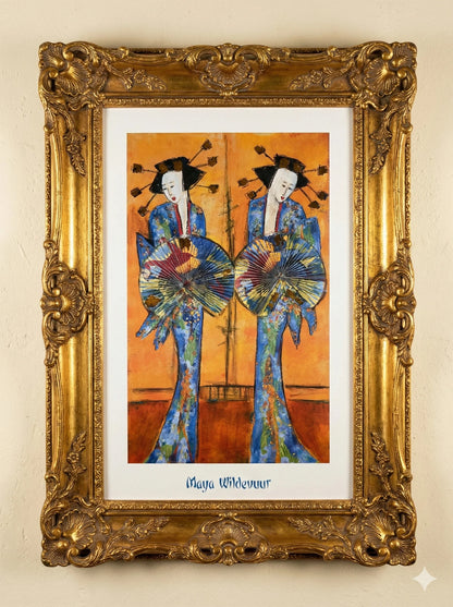 Geishas by Maya Wildervuur