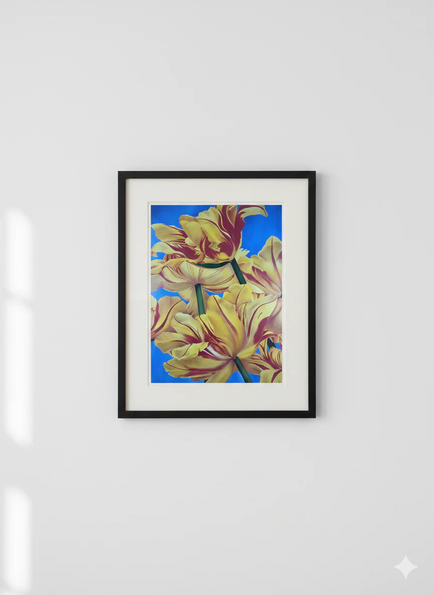 island of Yellow Flowers by Lowell Blair