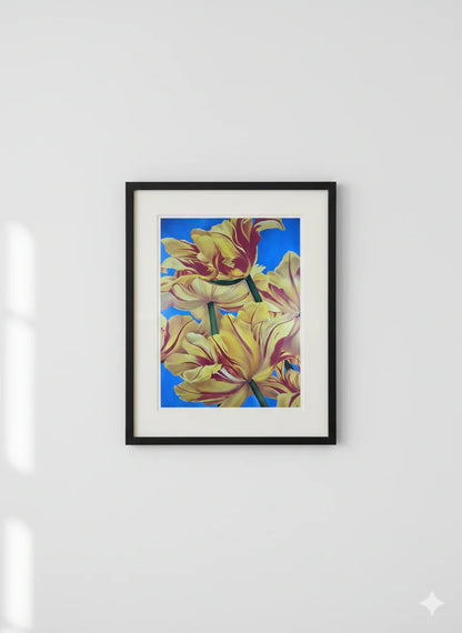 island of Yellow Flowers by Lowell Blair