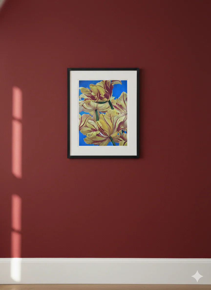 island of Yellow Flowers by Lowell Blair