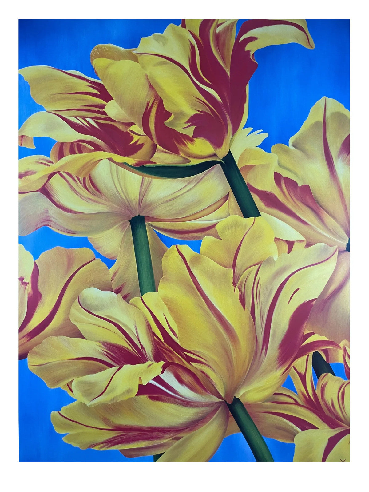 island of Yellow Flowers by Lowell Blair