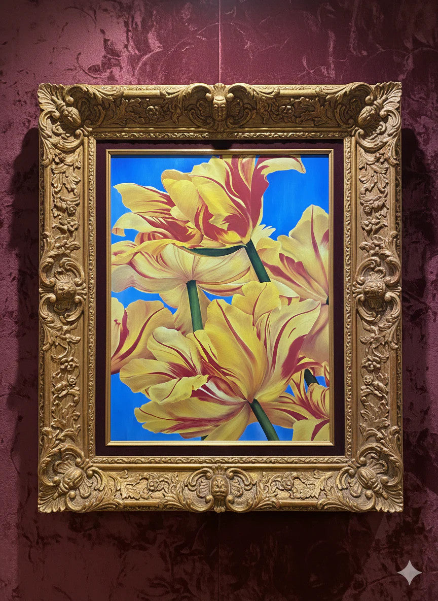 island of Yellow Flowers by Lowell Blair