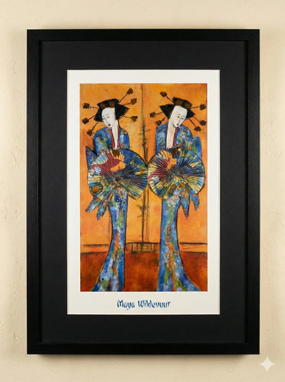 Geishas by Maya Wildervuur