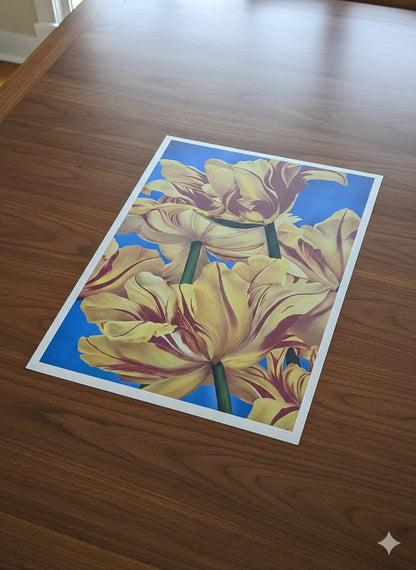 island of Yellow Flowers by Lowell Blair