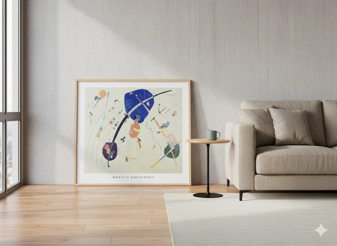 Vers Le Bleu by Wassily Kandinsky