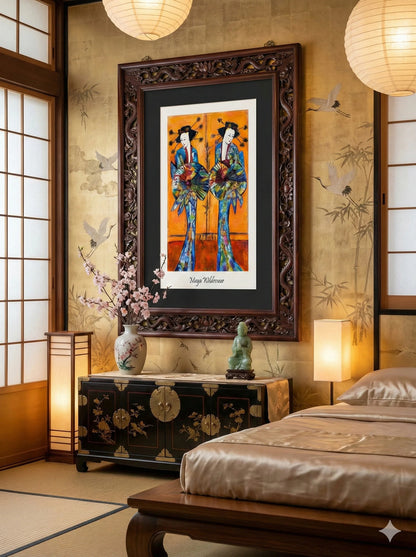 Geishas by Maya Wildervuur