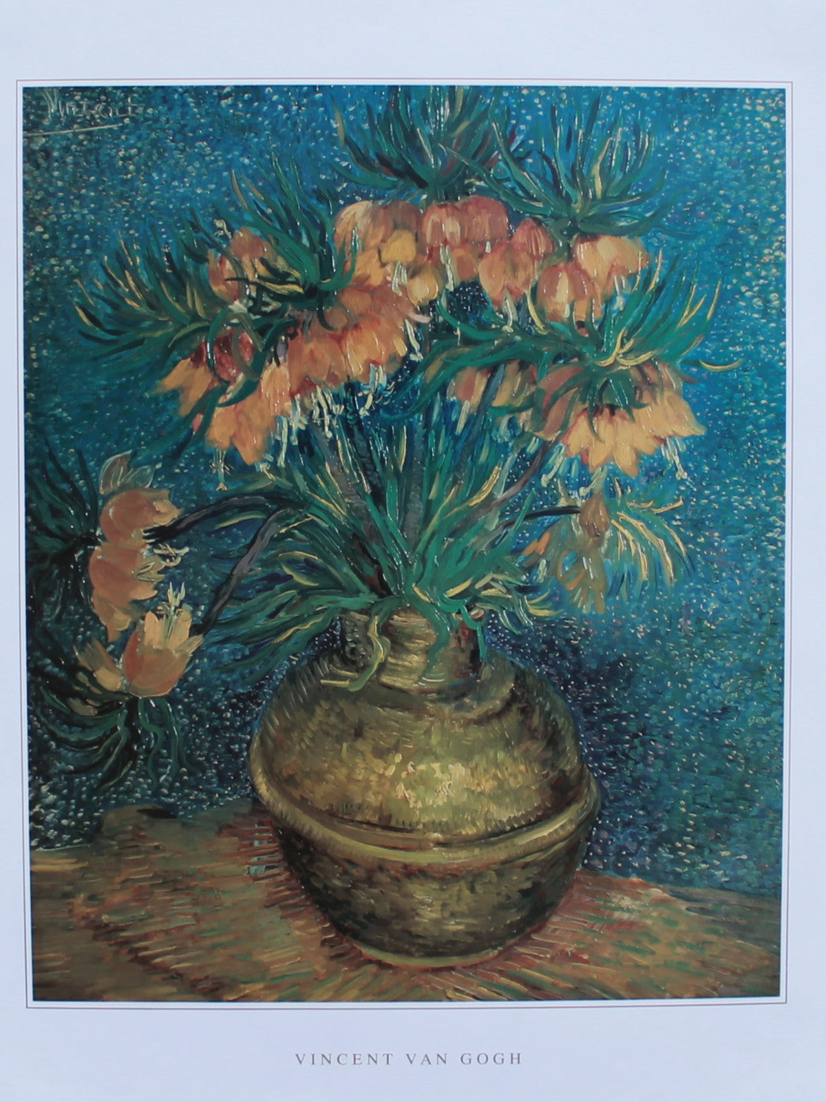 Vincent Van Gogh - Crown Imperials in a Copper Vase