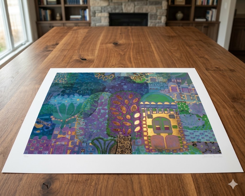 Jorinde Binder - Euphorische Landschaft (27.5 in x 21.5 in)