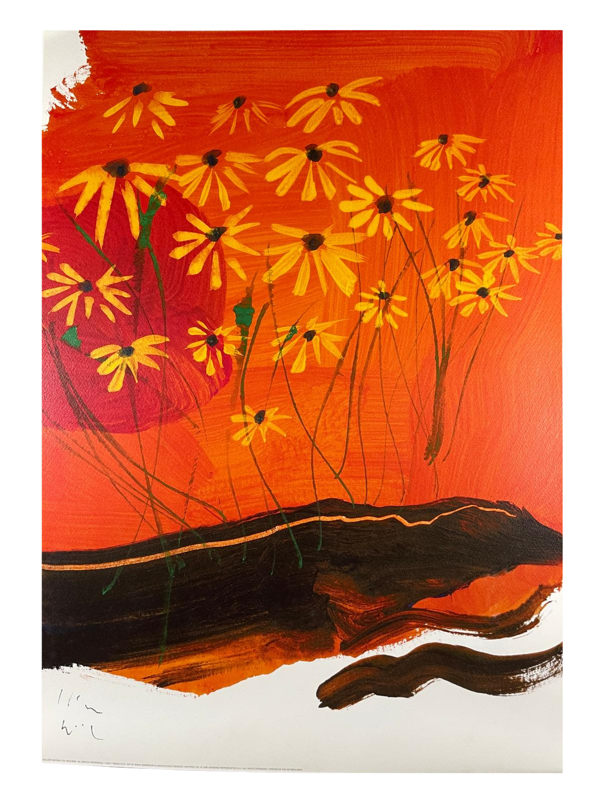 Brian Grimwood - Rising Sun (Lithograph) 27 1/2 in x 19 1/2 in