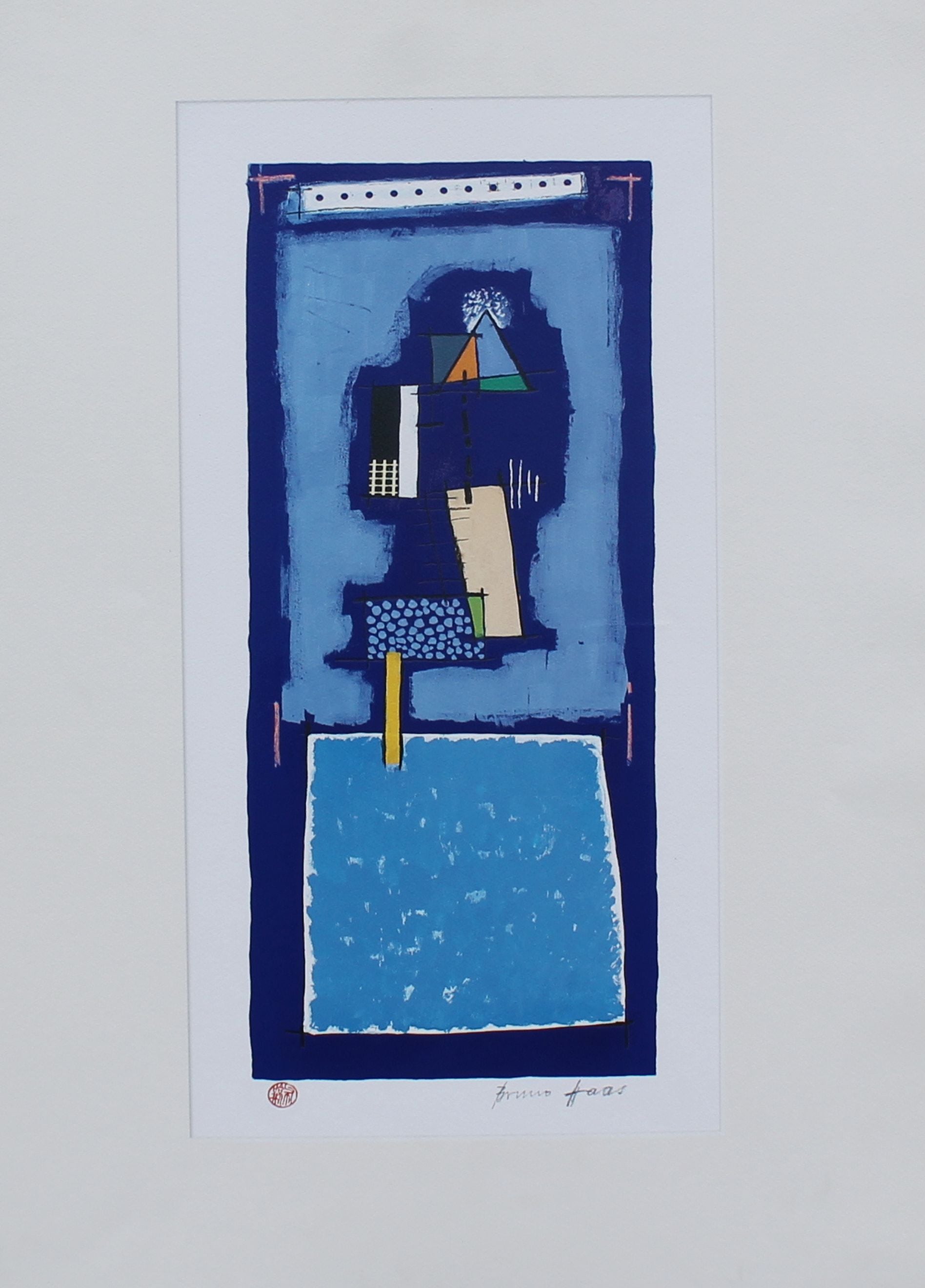 Bruno Hass - Die Verbindung (19.75 in x 27.5 in)