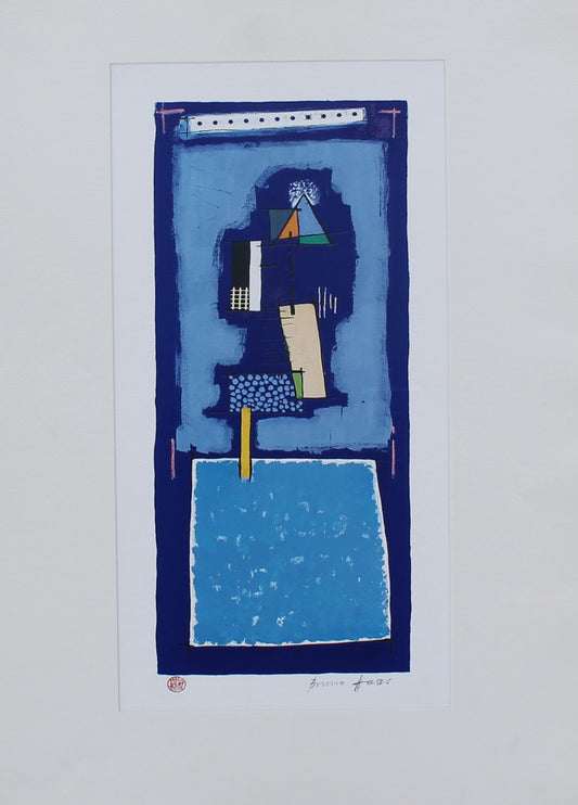 Bruno Hass - Die Verbindung (19.75 in x 27.5 in)