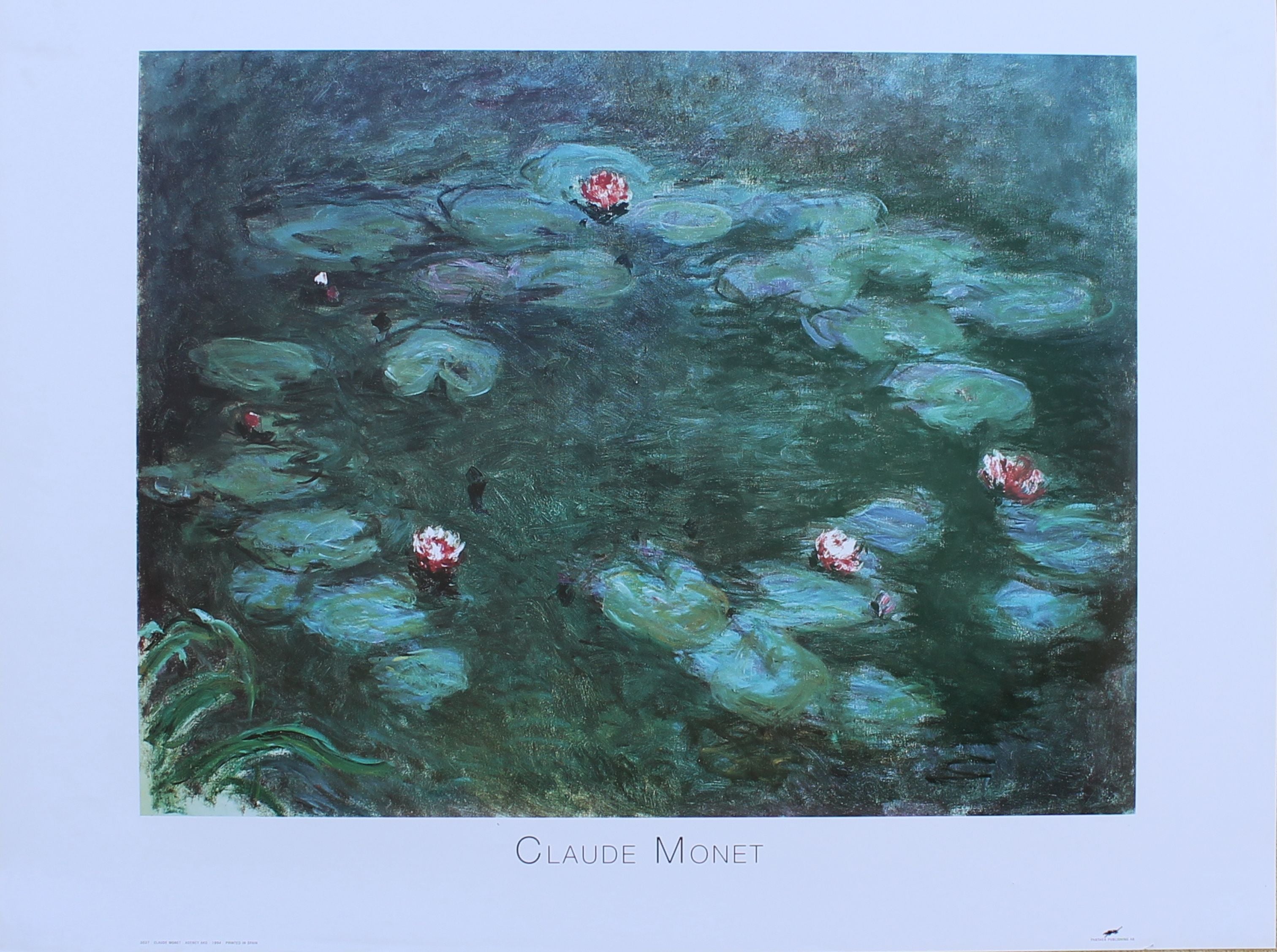 Claude Monet - Nymphéas (31.5 in x 23.5 in)
