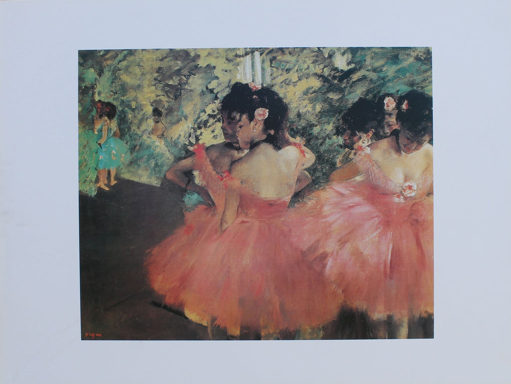 Edgar Degas - Dancers in Pink (31.25 in x 23.5 in)