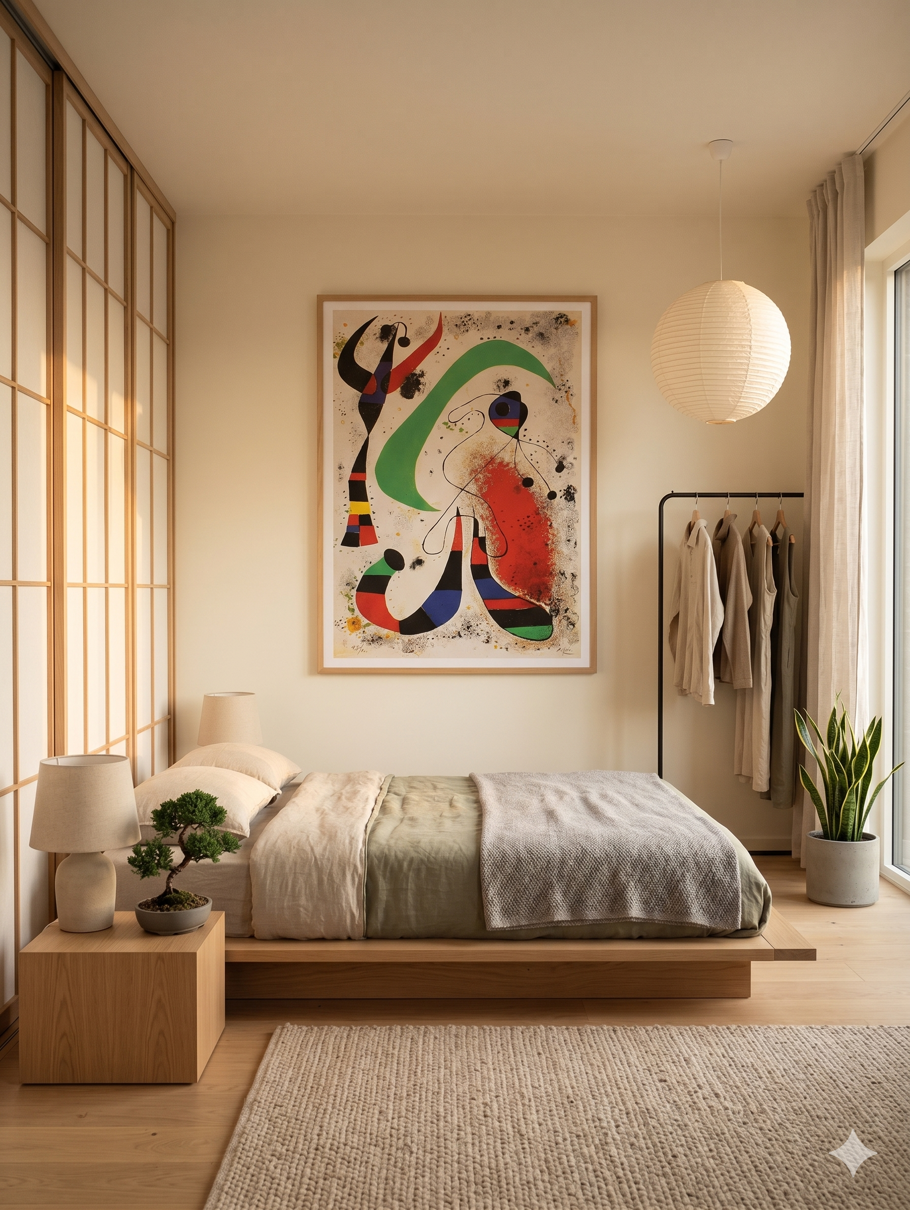 Joan Miro - La Nuit (23.5 in x 31.25 in)