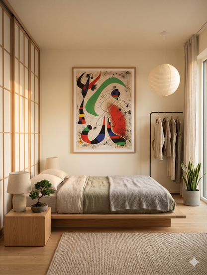 Joan Miro - La Nuit (23.5 in x 31.25 in)
