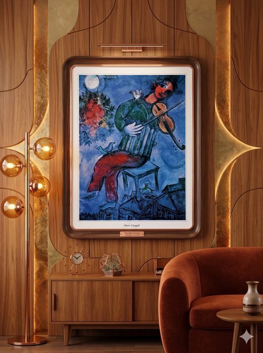 Marc Chagall The Blue Violist