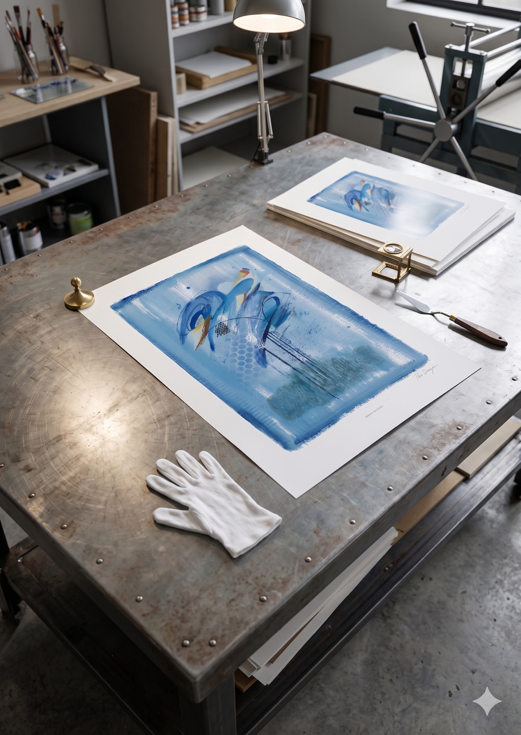 Ibo Dreyer - Water (19.5 in x 27.5 in)