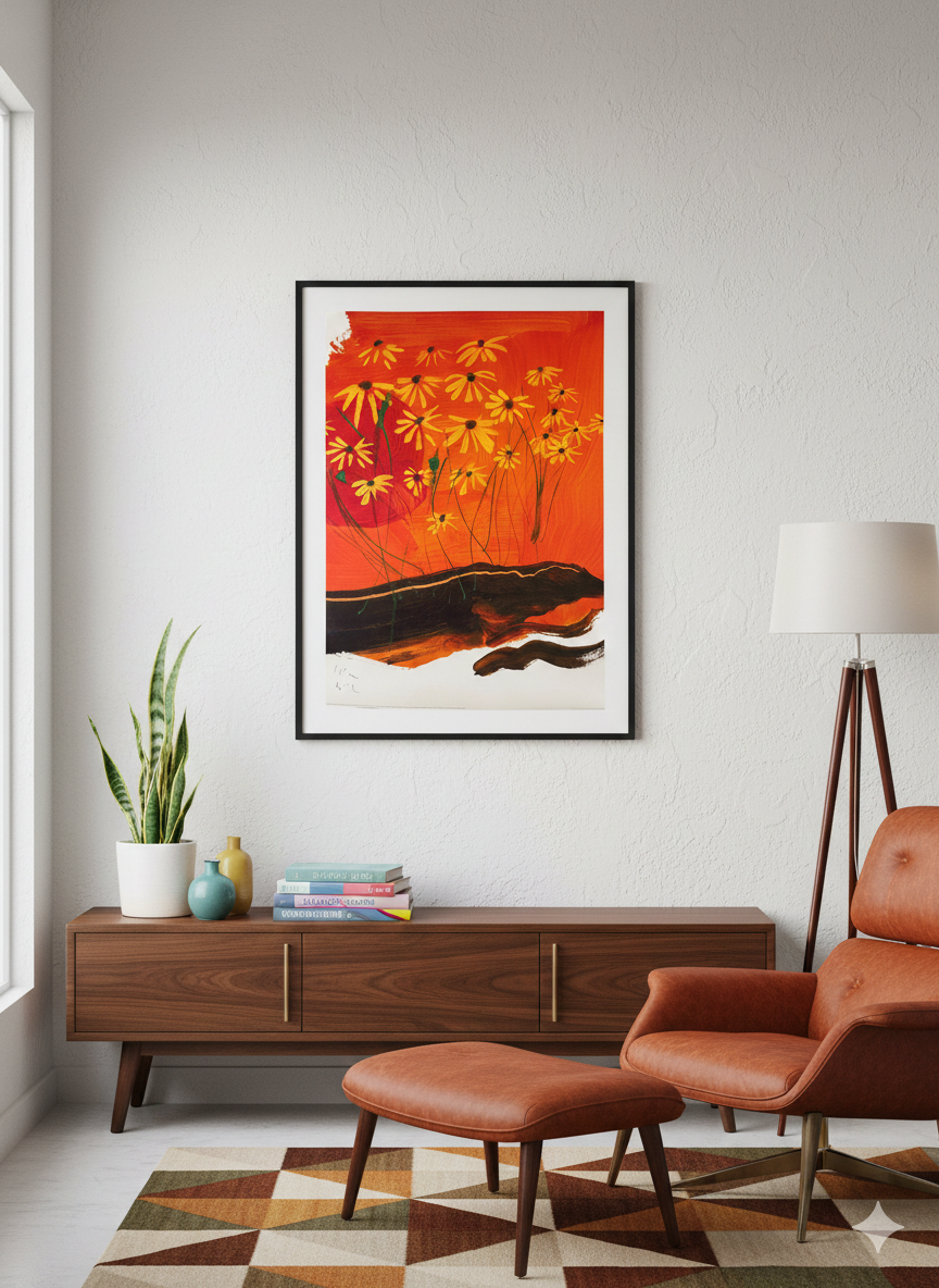 Brian Grimwood - Rising Sun (Lithograph) 27 1/2 in x 19 1/2 in