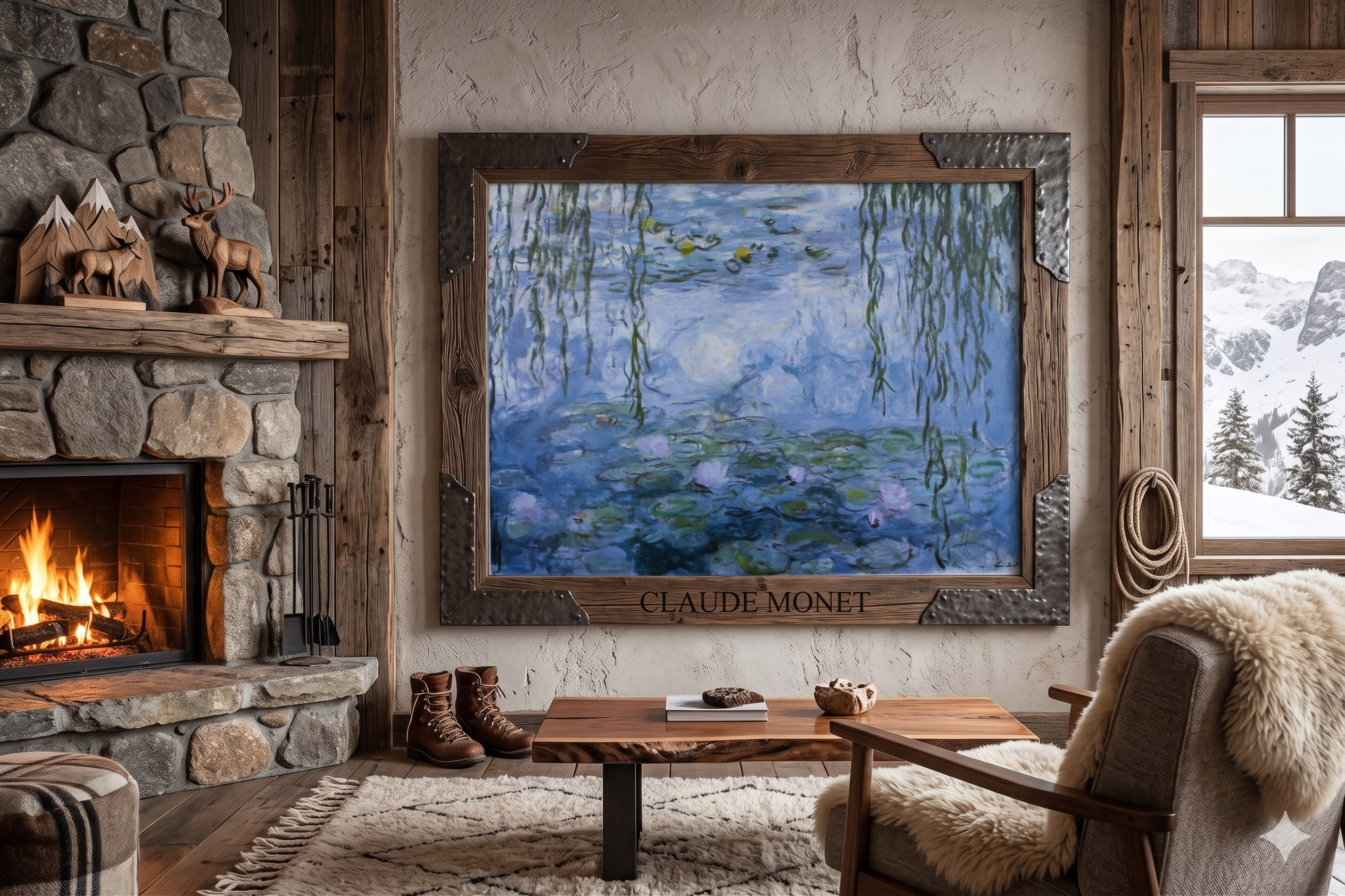 Claude Monet - Nypheas (31.5 x 21 in)