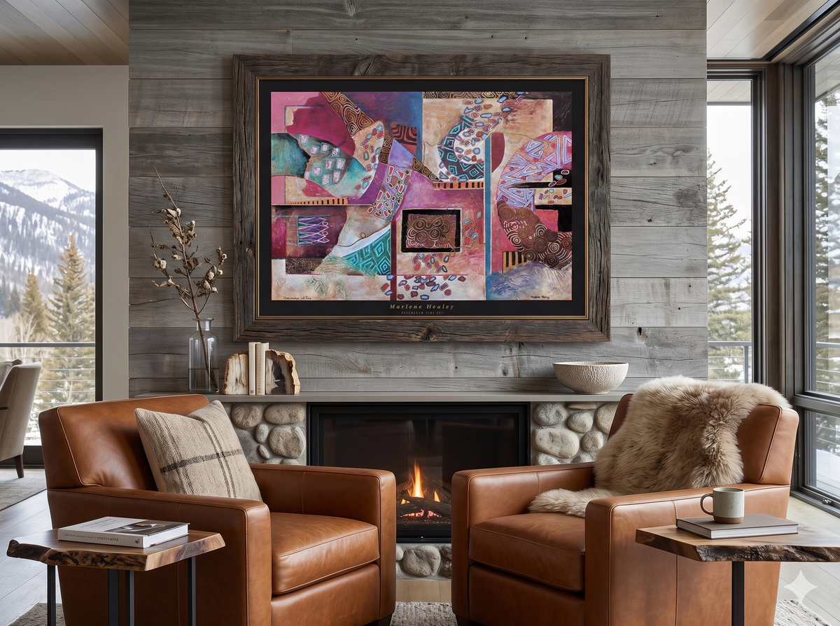 Marlene Healey - Disorientation of Time (31.5 in x 23.5 in)