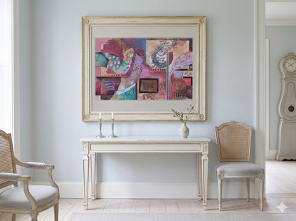Marlene Healey - Disorientation of Time (31.5 in x 23.5 in)