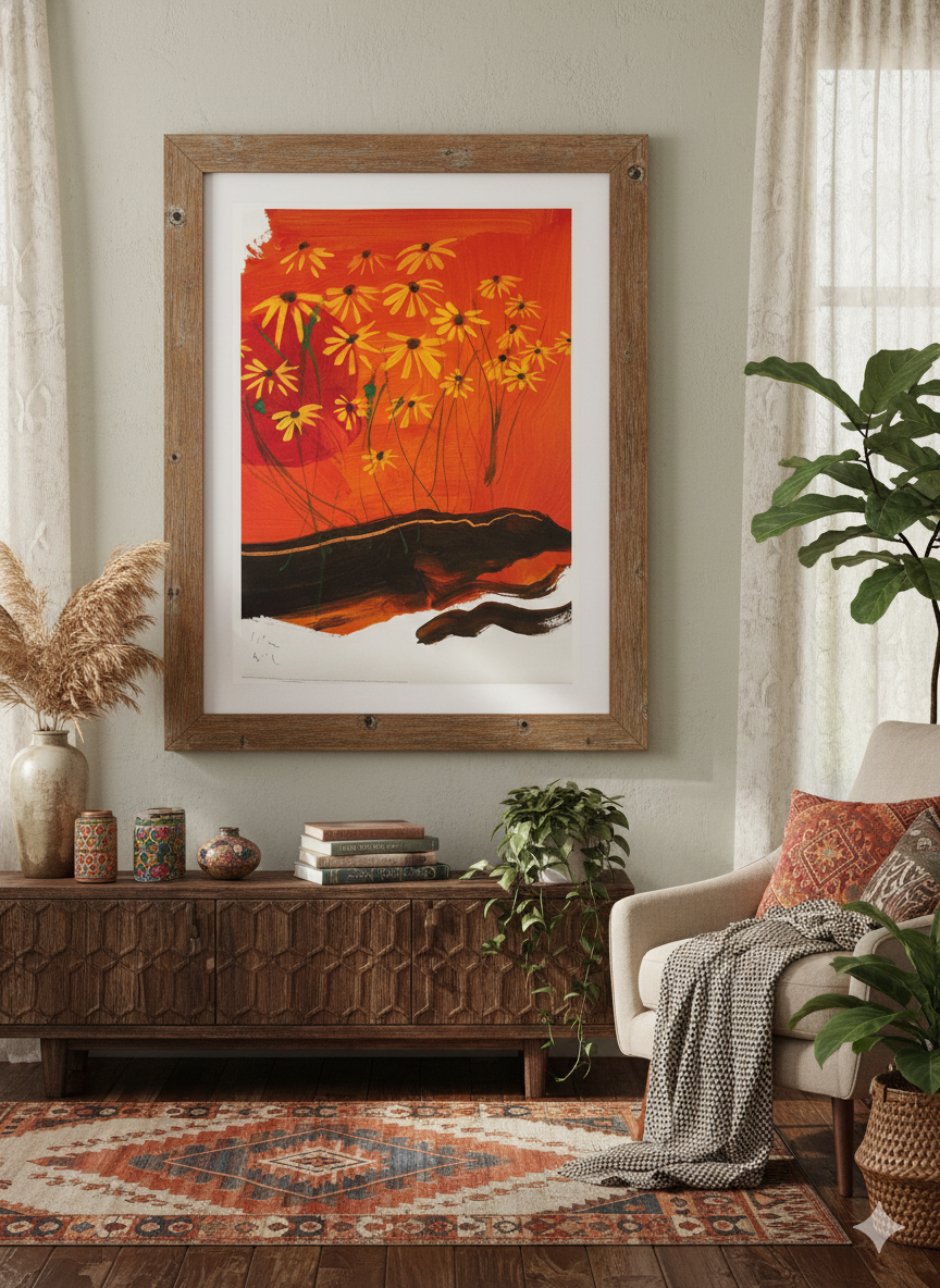 Brian Grimwood - Rising Sun (Lithograph) 27 1/2 in x 19 1/2 in