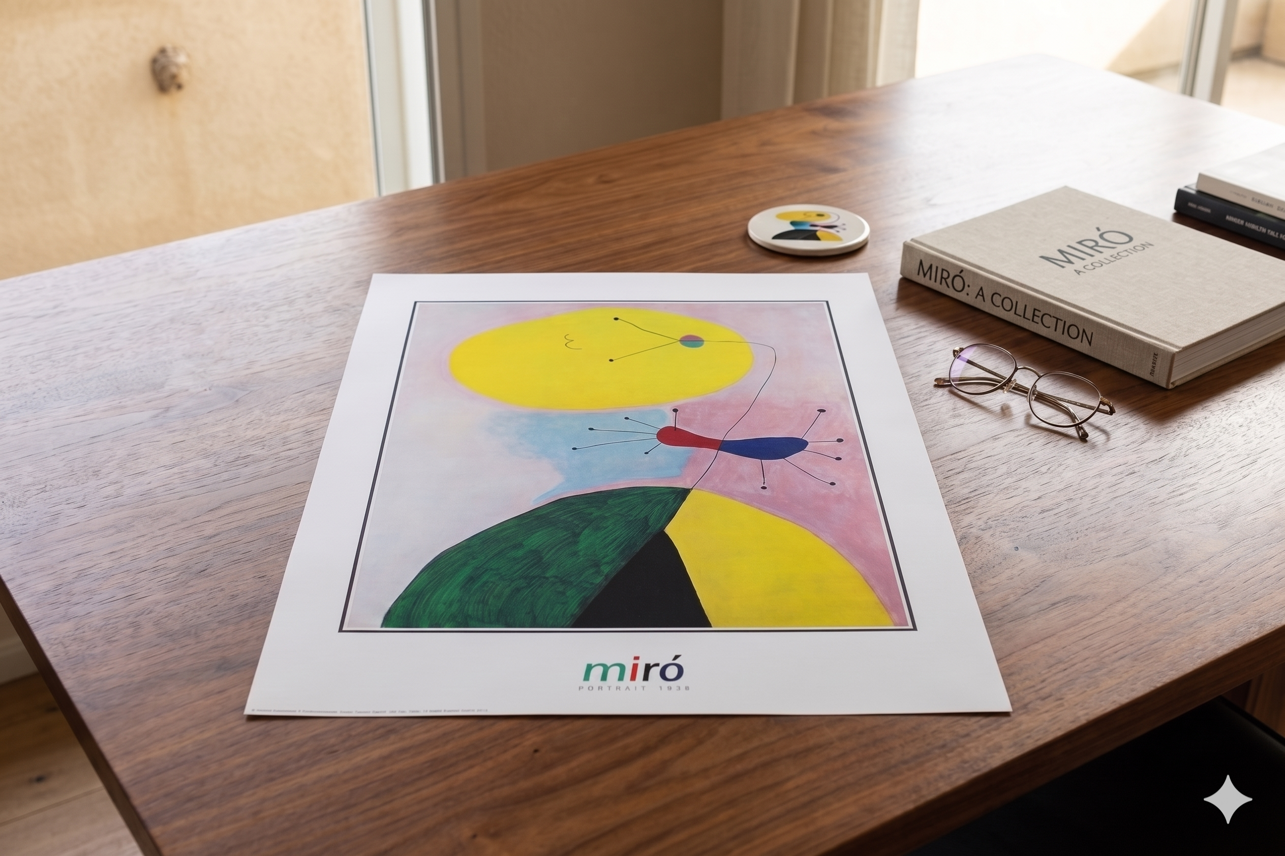Joan Miro - Protrait (32 in x 23.5 in)