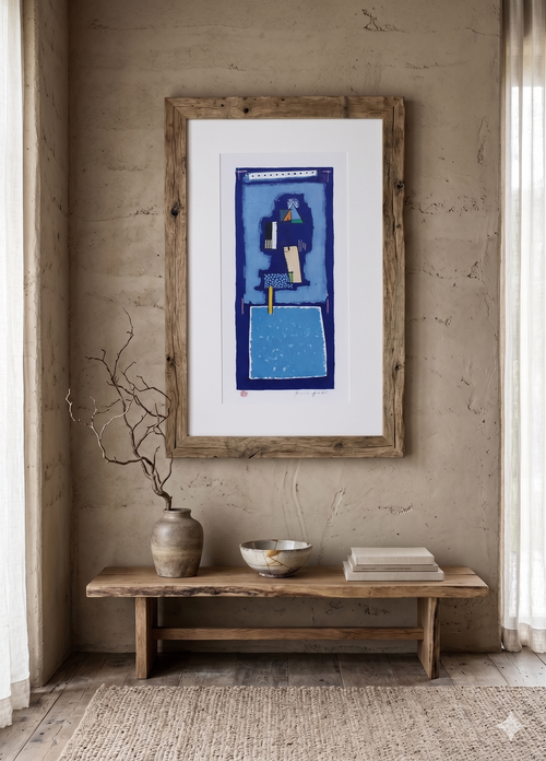 Bruno Hass - Die Verbindung (19.75 in x 27.5 in)