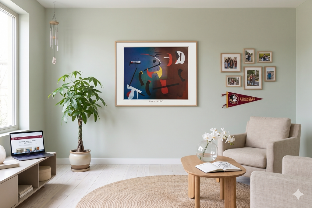 Joan Miro - Composizione (32.5 in  x 23.5 in)
