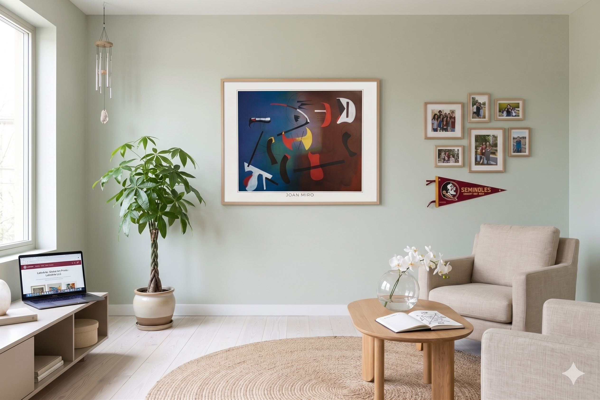 Joan Miro - Composizione (32.5 in  x 23.5 in)