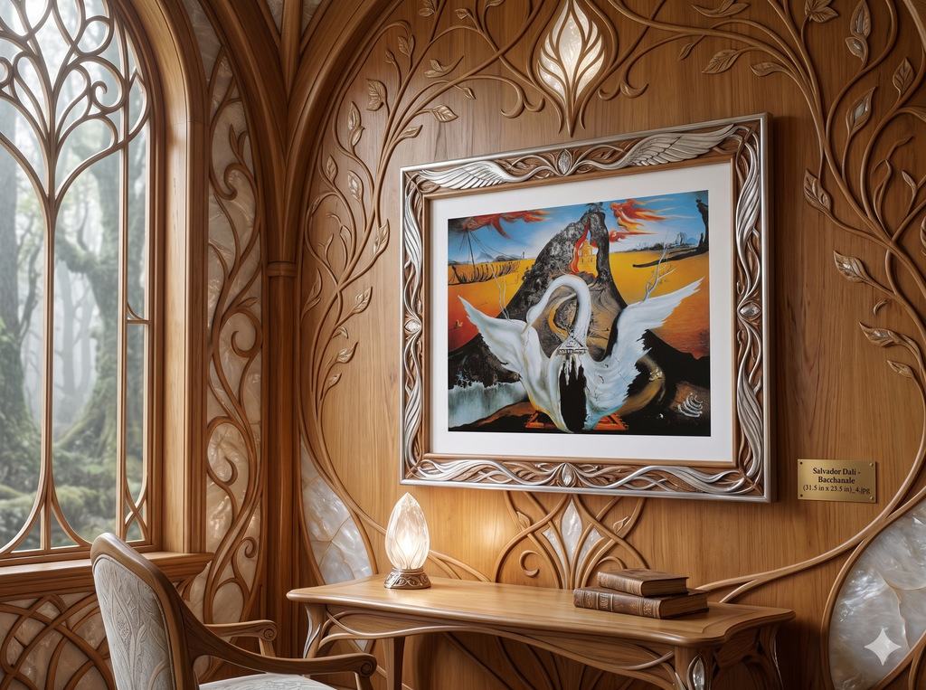 Salvador Dali - Bachannale (31.5 in x 23.5 in)