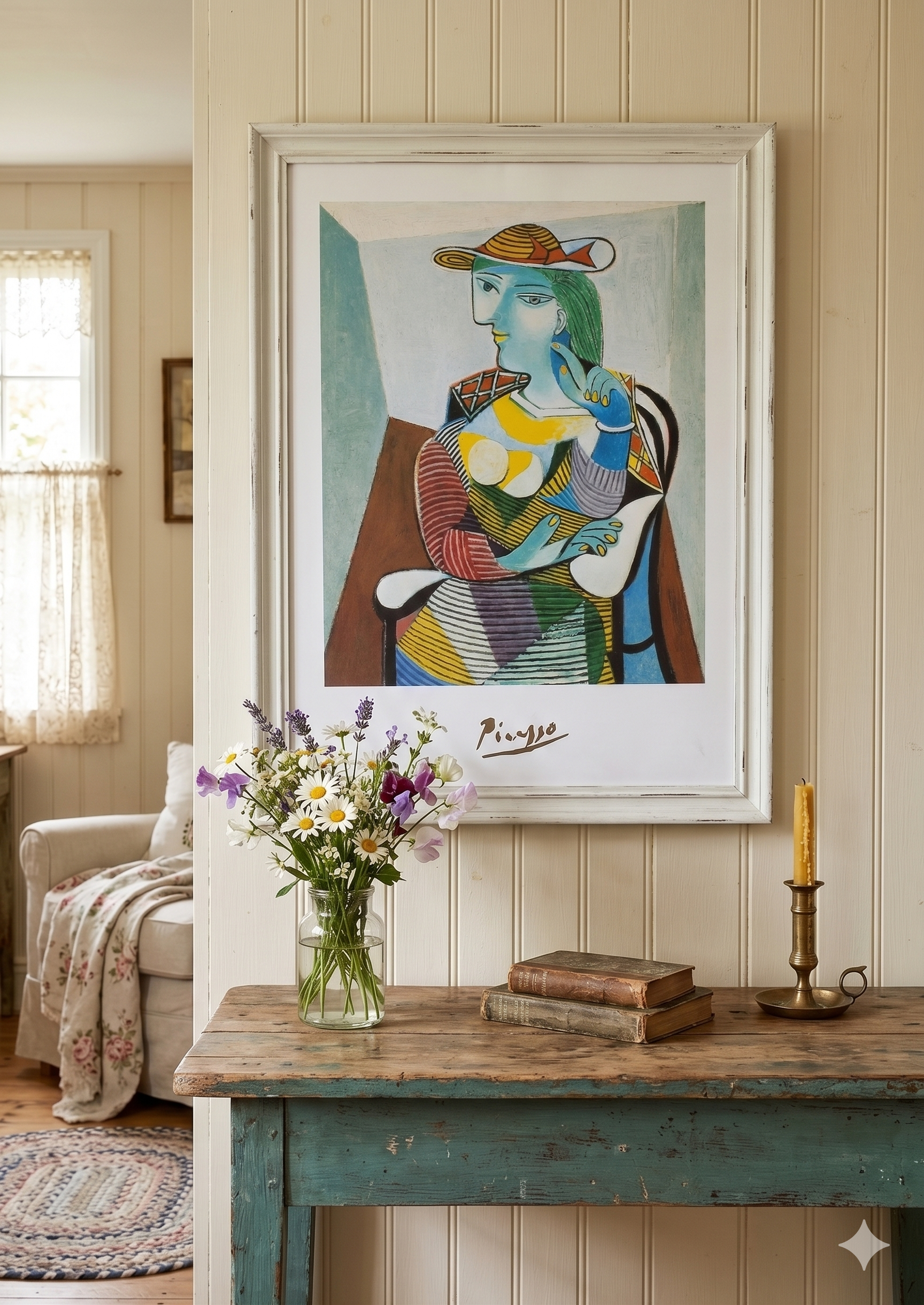 Pablo Picasso - Potrait de Marie Therese Walter (19.5 in x 23.5 in)