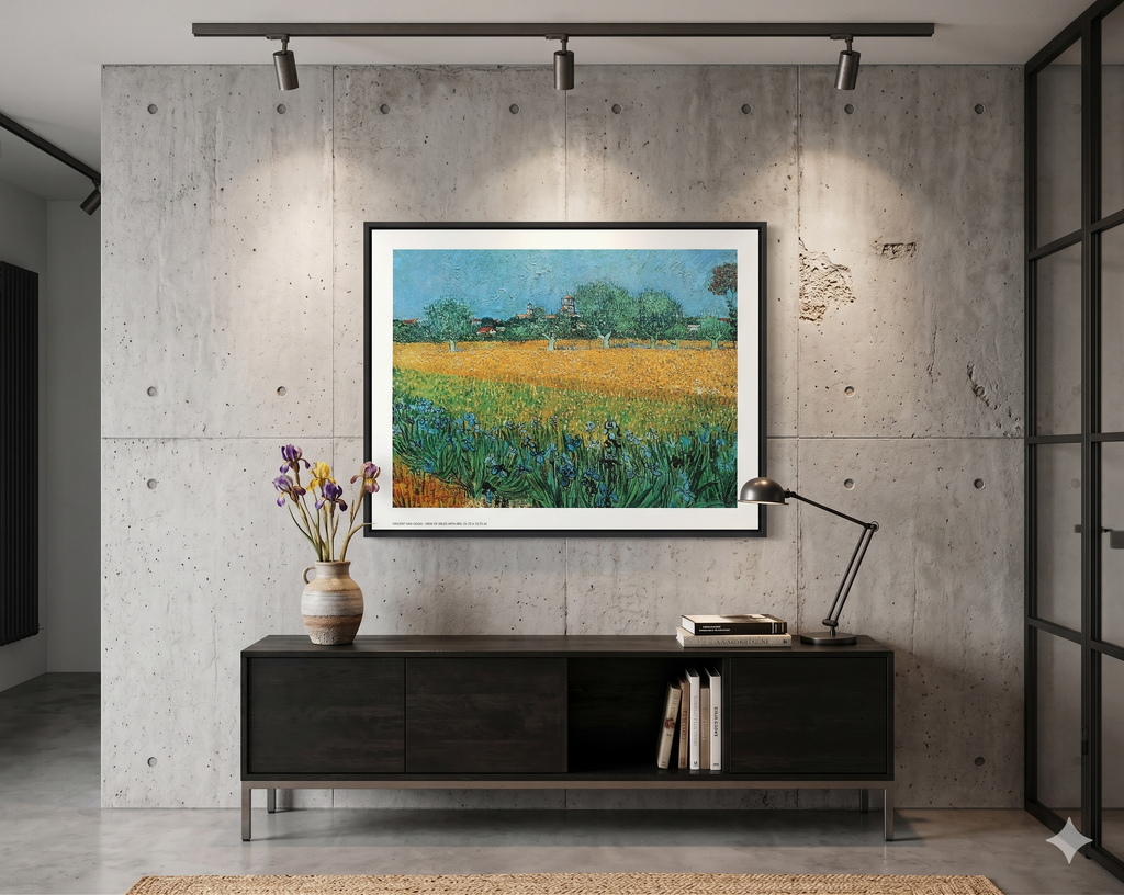 Field with Irises near Arles