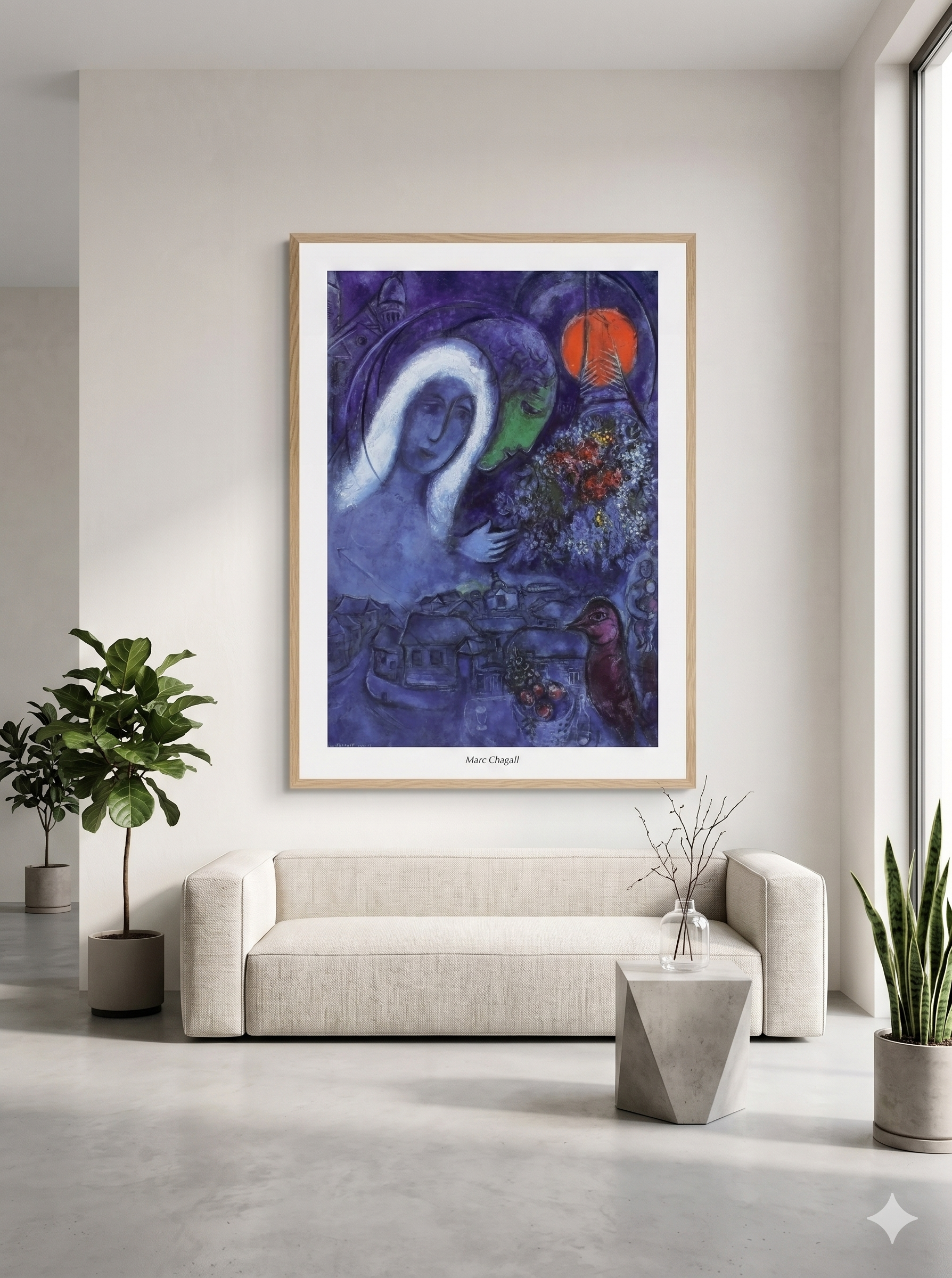Marc Chagall - Le Champ de Mars