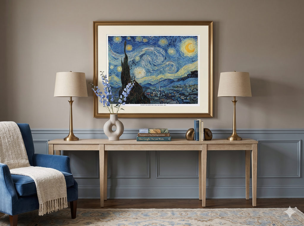 Vincent Van Gogh - Nuit Etoilee (31.5 in x 23.5 in)
