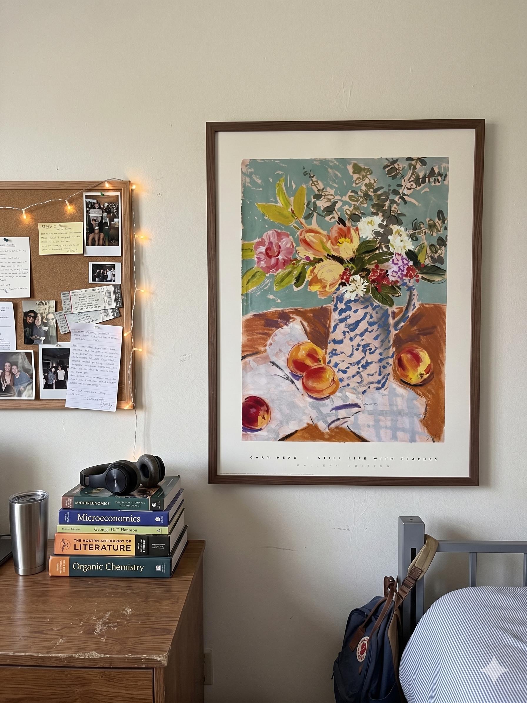 Gary Head - Still Life with Peaches (31 1/4 in x 23 1/2 in)