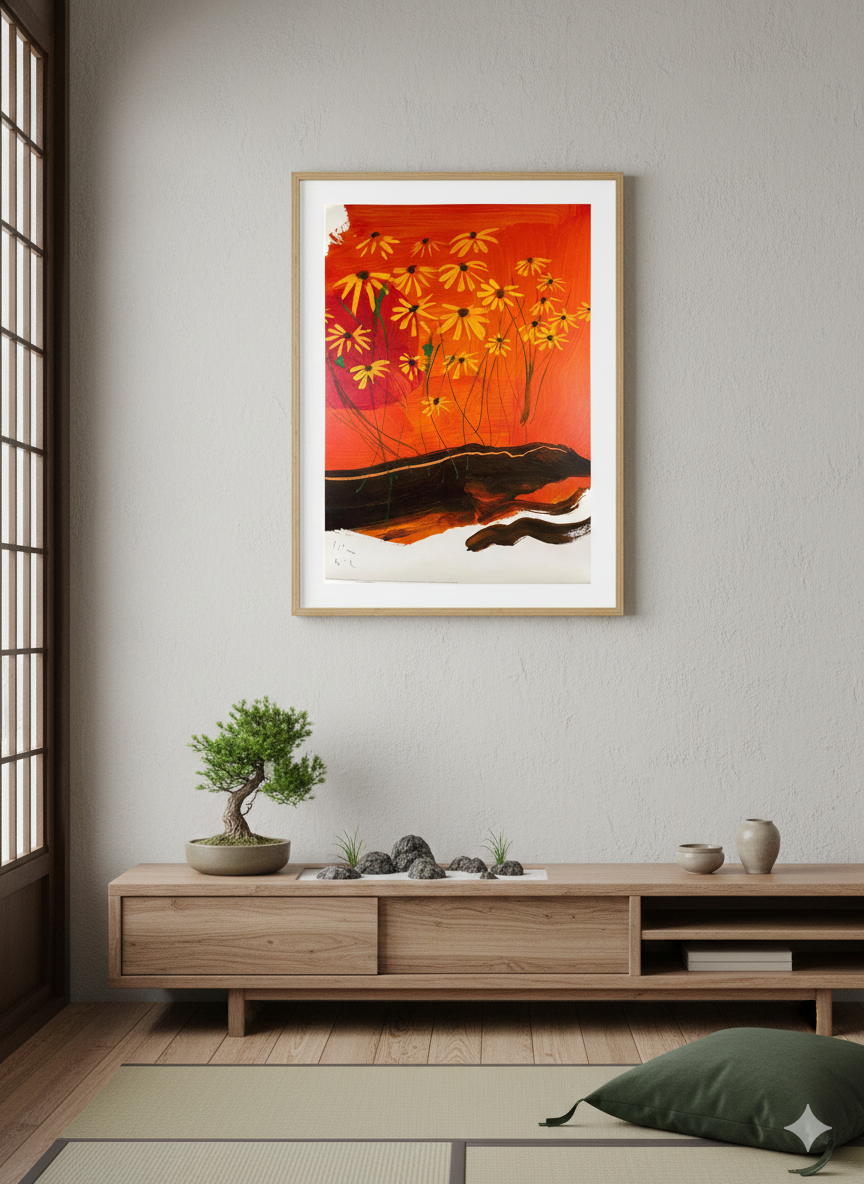 Brian Grimwood - Rising Sun (Lithograph) 27 1/2 in x 19 1/2 in