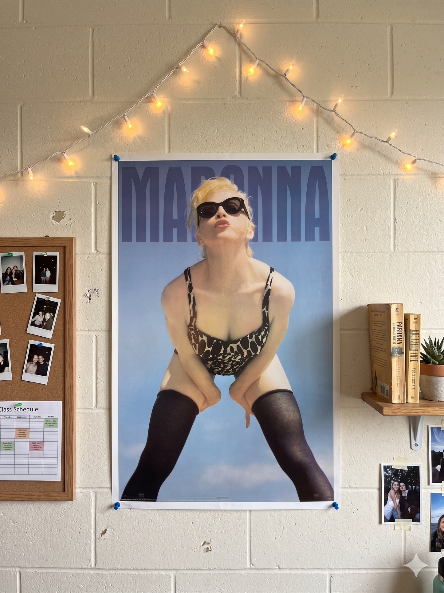 Vintage-Style Madonna Pop Icon Poster – 80s/90s Music Wall Art