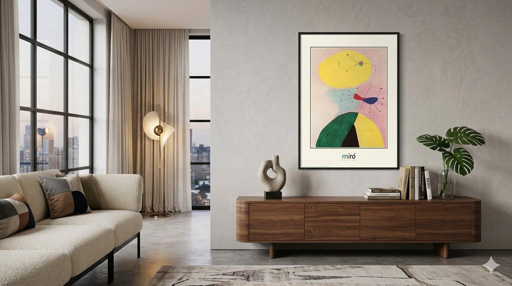 Joan Miro - Protrait (32 in x 23.5 in)