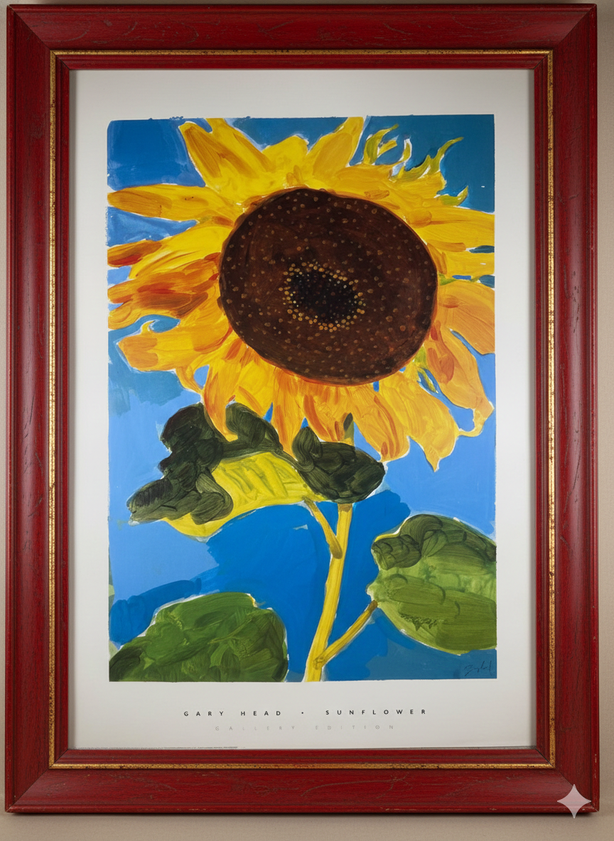 Gary Head - Sunflower (31 1/2 in x 23 1/2 in)