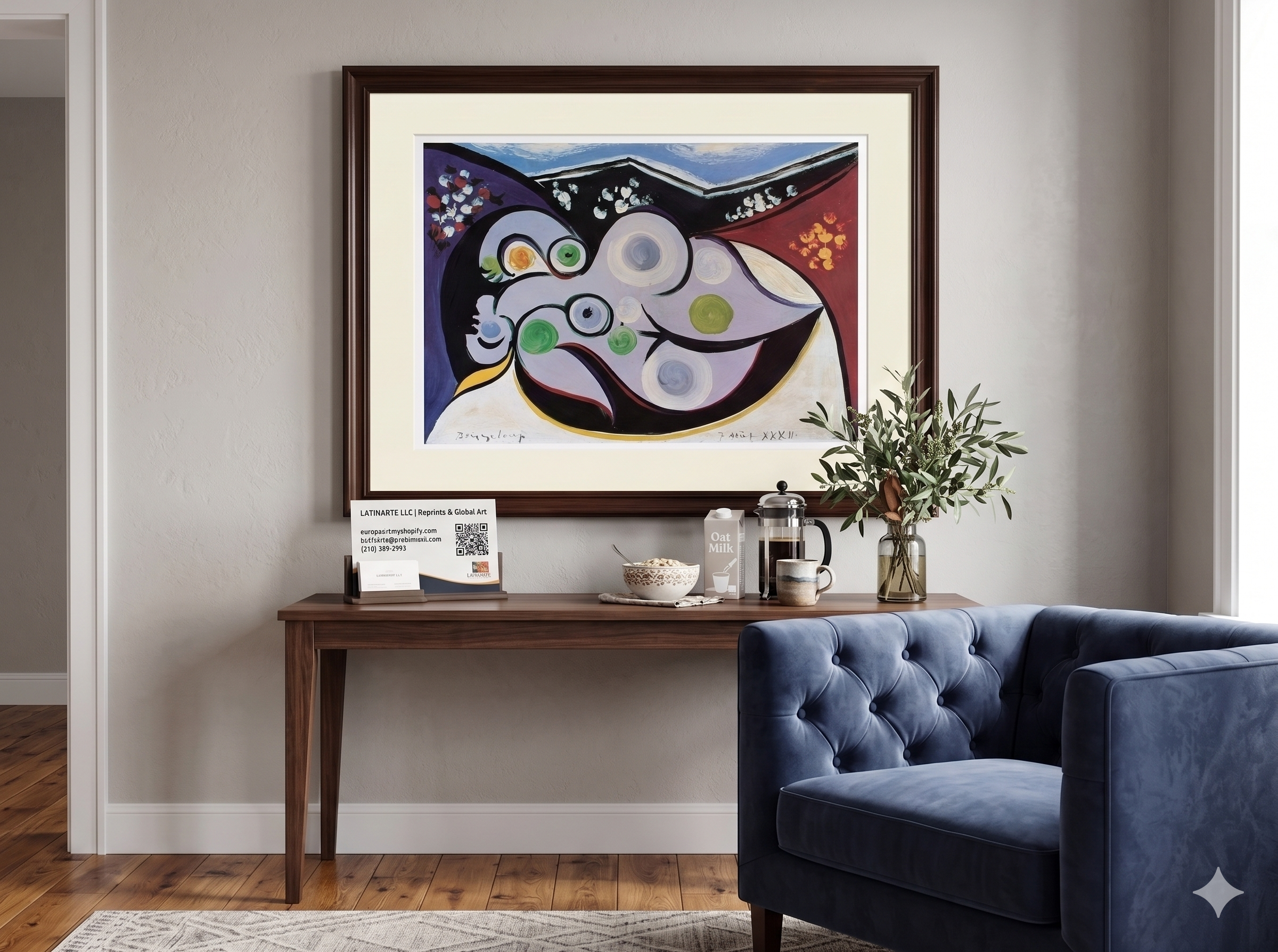 Pablo Picasso - Femme Couche (31.5 in x 23.5 in)