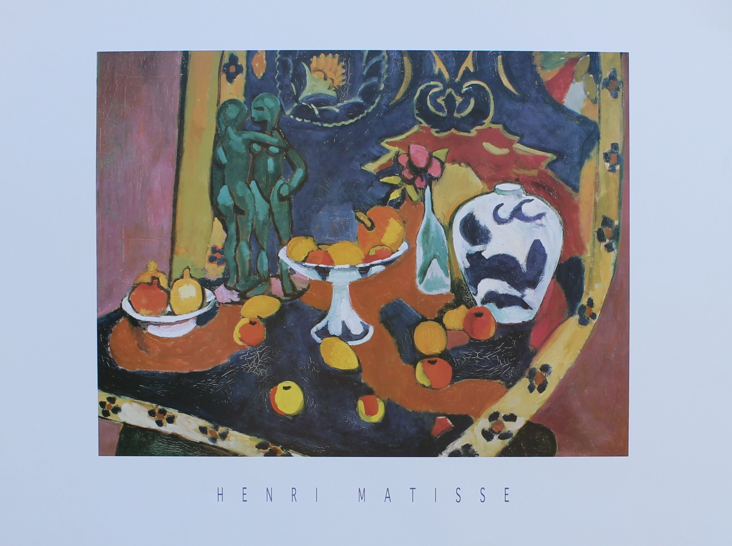 Henri Matisse - Bronze et Fruit (31.5 in x 23.5 in)