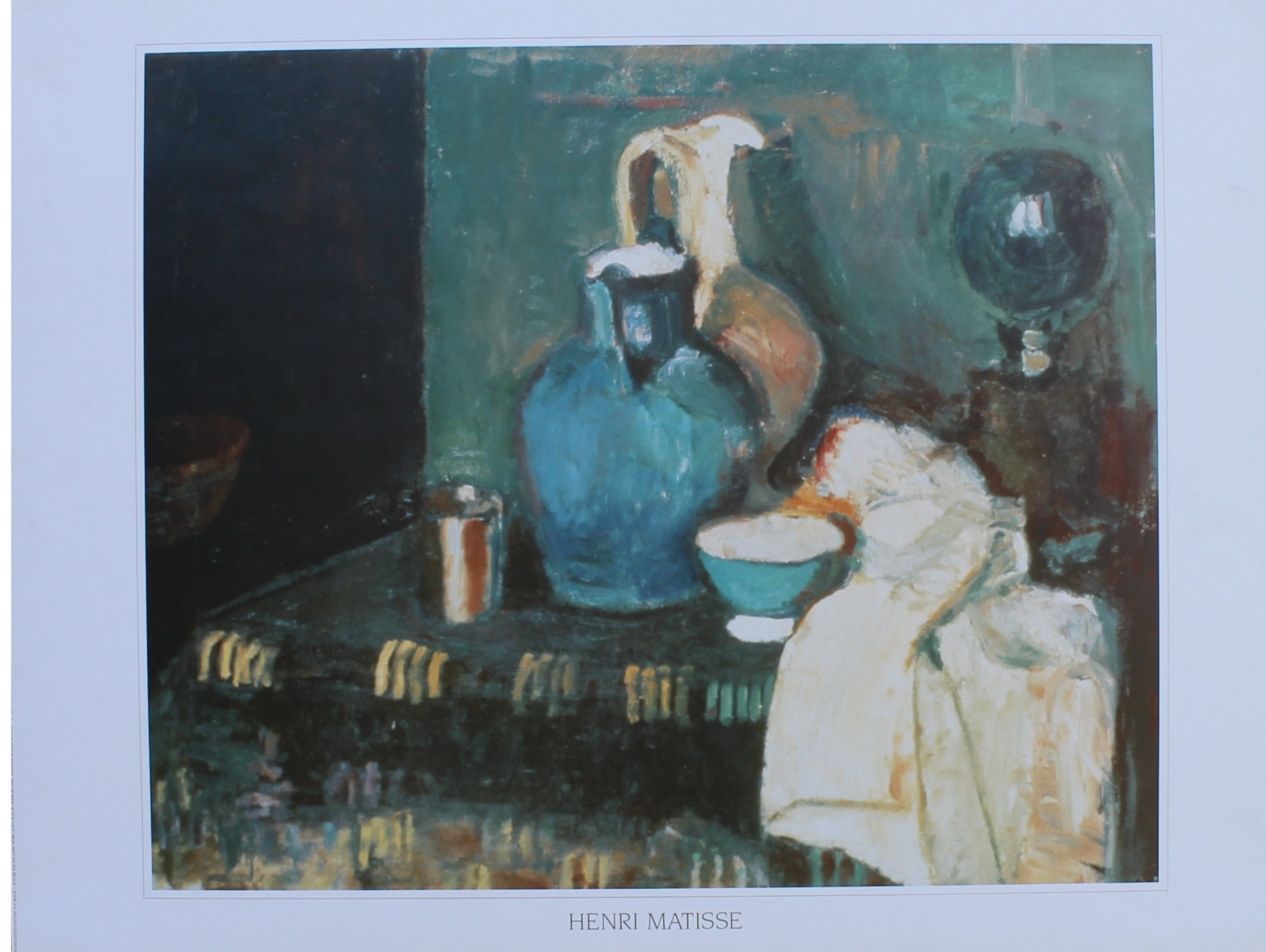 Henri Matisse - Nature morte au pot bleu (31.25 x 23.5)