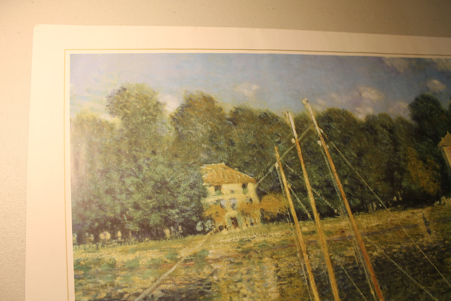 Claude Monet - Le Pont D'Argenteuil (31.5 in x 23.5 in)