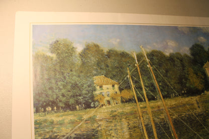 Claude Monet - Le Pont D'Argenteuil (31.5 in x 23.5 in)